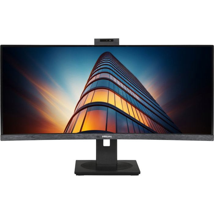 Philips 34B1U5600CH/00 Moniteur USB-C B-Line 34 pouces avec Webcam 5MP et Microphone Noise Cancelling Philips 34B1U5600CH/00 Moniteur USB-C B-Line 34 pouces avec Webcam 5MP et Microphone Noise Cancelling
