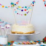 Party Time JGO. 24 VELAS ANIVERSARIO+DECO avec décoration HAPPY BIRTHDAY