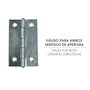 WOLFPACK LINEA PROFESIONAL Charnière 5005 zinguée 1-1/2 inch
