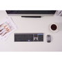 Bluestork Pack GRAPHEME 3 - Ensemble Clavier AZERTY et Souris sans fil - Noir et gris