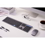 Bluestork Pack GRAPHEME 3 - Ensemble Clavier AZERTY et Souris sans fil - Noir et gris