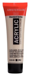 Amsterdam Standard Series Peinture acrylique Jaune de Naples Rouge Clair 292 - 20 ml