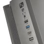 Tacens Anima ACSLIM500 Boîtier PC MicroATX Slim avec Alimentation TFX 500W, USB-C, USB 3.0, Double Orientation