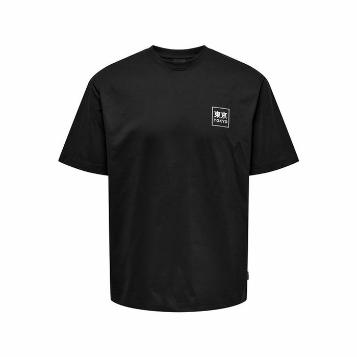Maillot de Corps de Sport à Manches Coupe Only & Sons Onskace Rlx Noir Maillot de Corps de Sport à Manches Coupe Only & Sons Onskace Rlx Noir