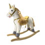TACHAN Licorne Cheval à Bascule avec Étriers en Métal