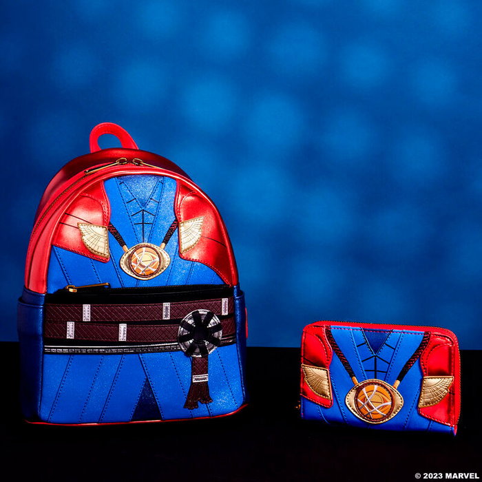 LOUNGEFLY Mini Sac à Dos Marvel Metallic Doctor Strange