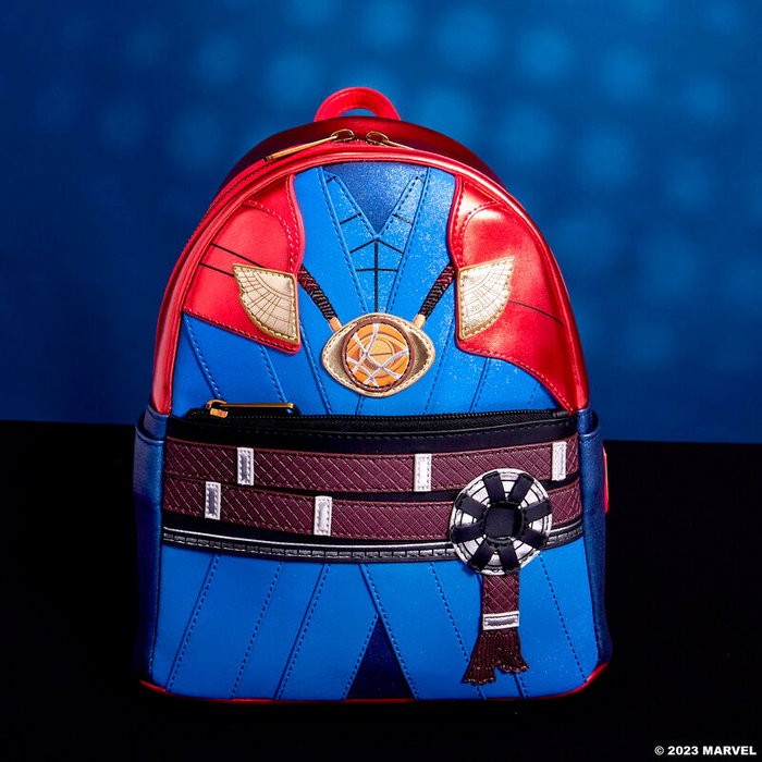 LOUNGEFLY Mini Sac à Dos Marvel Metallic Doctor Strange