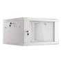 Lanberg Armoire rack mural 19 pouces 6U 600x600 Gris
