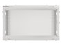Lanberg Armoire rack mural 19 pouces 6U 600x600 Gris