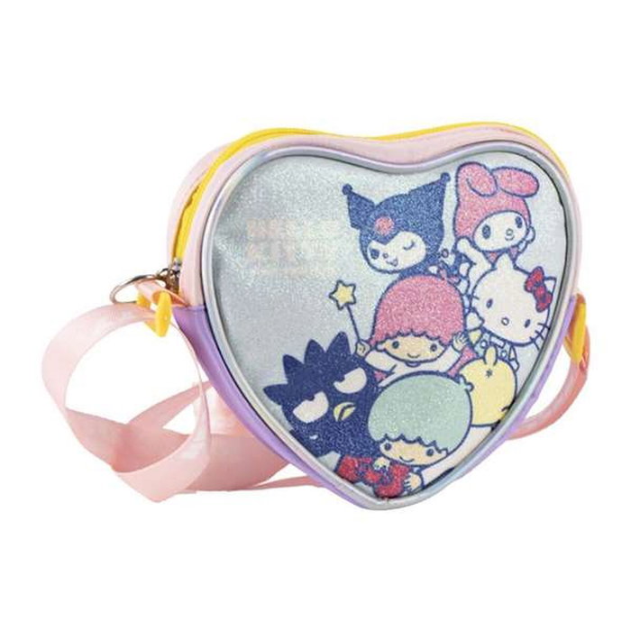 Sac à Bandoulière Hello Kitty Bleu clair 15 x 14 x 4 cm Sac à Bandoulière Hello Kitty Bleu clair 15 x 14 x 4 cm