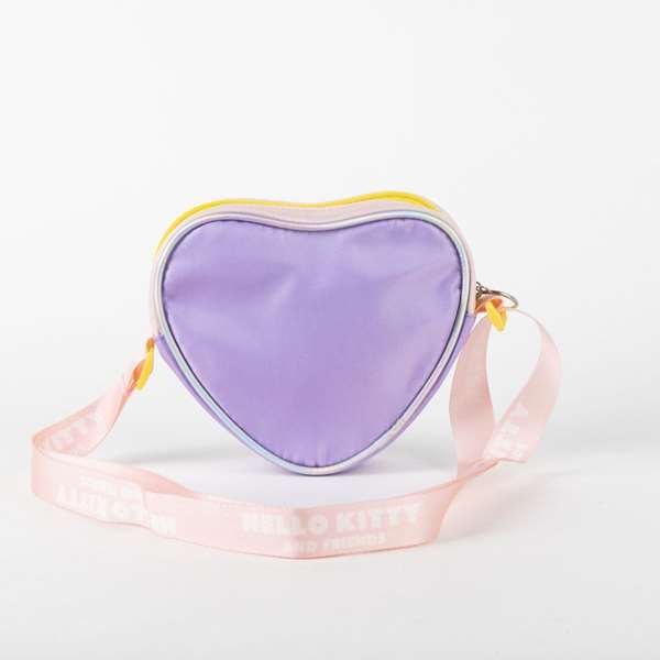 Cerdá - Sac à main en forme de cœur Hello Kitty - Sac pour fille - 15.0 x 14.0 x 4.0 cm - Bleu clair - À partir de 3 ans