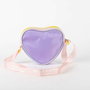 Cerdá - Sac à main en forme de cœur Hello Kitty - Sac pour fille - 15.0 x 14.0 x 4.0 cm - Bleu clair - À partir de 3 ans