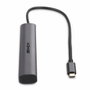 LINDY Hub USB-C 43384 Argent