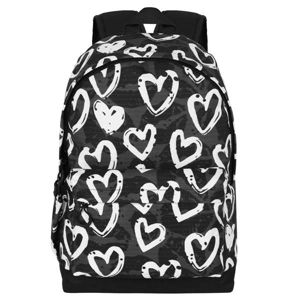 Karactermania Mochila HS FAN 3.0 Oh My Pop! Heart Noir