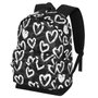 Karactermania Mochila HS FAN 3.0 Oh My Pop! Heart Noir