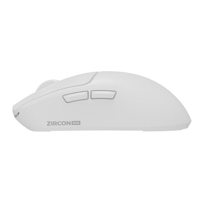Genesis Zircon 500 Souris Gaming Sans Fil Optique 10000 DPI Bluetooth USB Blanc