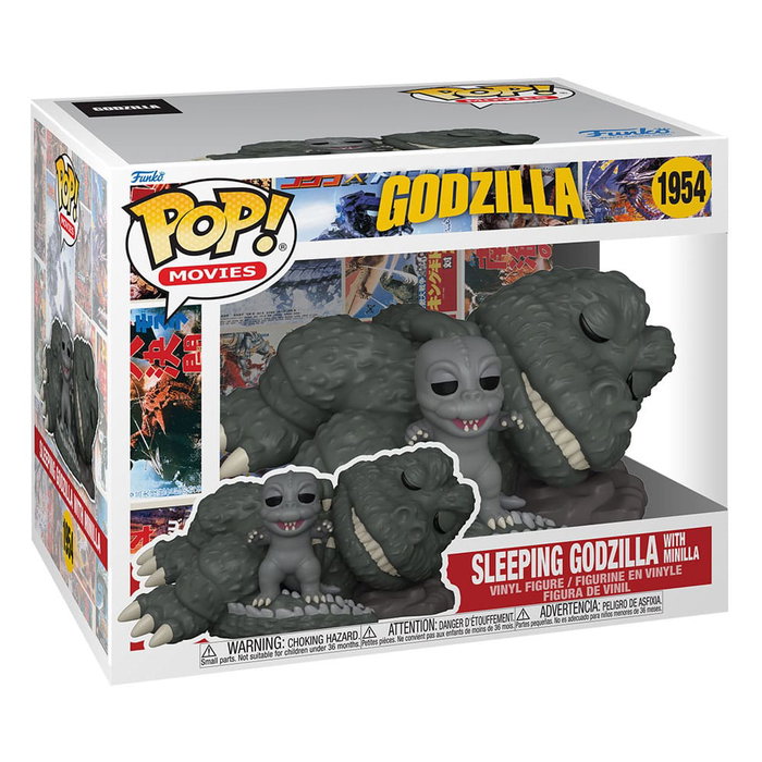 Funko POP! Godzilla Sleeping Godzilla with Minilla Super Sized