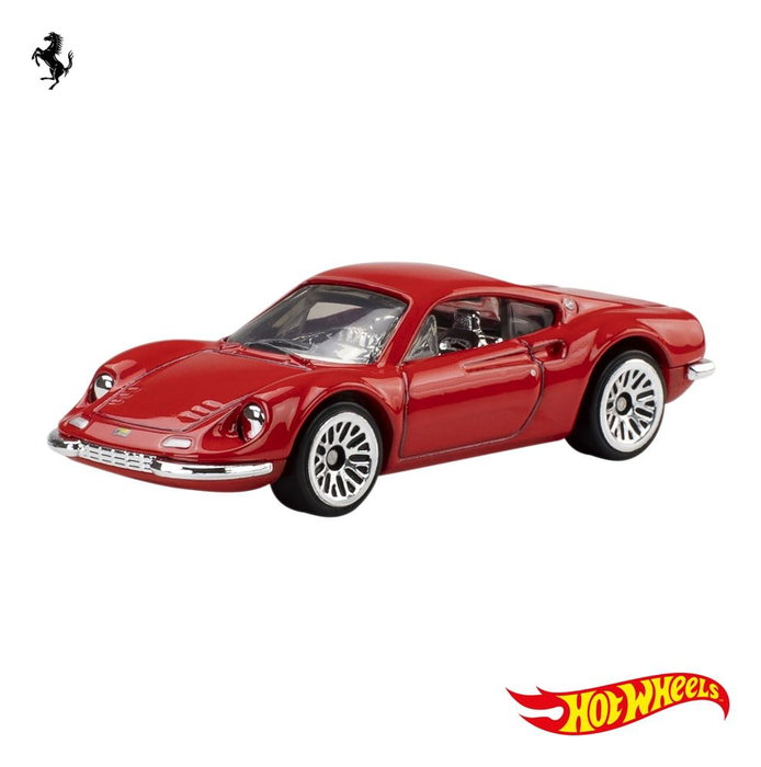 Mattel Hot Wheels Pack de 5 véhicules Ferrari 1:64 Mattel Hot Wheels Pack de 5 véhicules Ferrari 1:64