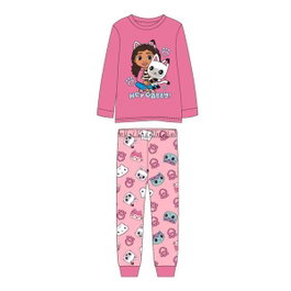 Gabby's Dollhouse Pyjama long en jersey pour fille 6 ans - Taille 6 ans, couleur rose - Cerdá