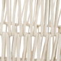 Lot de paniers Blanc Corde 38 x 38 x 32 cm (3 Pièces)