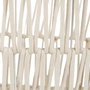 Lot de paniers Blanc Corde 38 x 38 x 32 cm (3 Pièces)