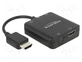 DELOCK Extracteur HDMI 2.0 High Speed noir