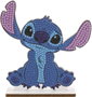 Crayola Kit Créatif Cristaux Brillants XL Stitch - Crystal Art Buddy - 22x16x2 - Kit de Diamants à Strass pour Enfants Dès 3 Ans