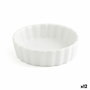 Quid Gastro Fun Tapa Aceituna Porcelana Blanco Brillo 10,5x3 cm (12 Unidades)