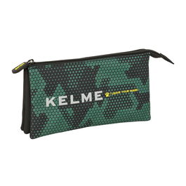 Fourre-tout Kelme Camo Noir Vert 22 x 12 x 3 cm