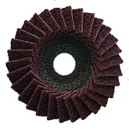 TYROLIT Disque Lamelles Mate Grand Moyen 115x22 Rouge