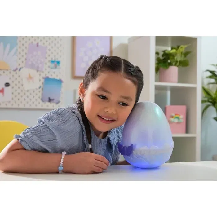 Spin Master Hatchimals Alive Draggle - Œuf Secret à Éclosion Interactive, Jeu d'Imitation et de Soins avec Sons et Réactions, Jouet Enfant 5 ans et plus