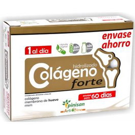 Pinisan Colageno Forte 60 gélules, Complément articulations au collagène, MSM, Magnésium