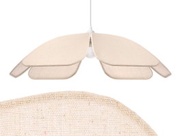 GIFTDECOR LAMPARA PETALOS Blanco
