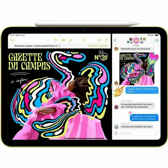 Tablette Apple MD7F4TY/A 11" 128 GB Argenté