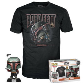 FUNKO Pop & Tee Boba Fett - Star Wars - Taille L
