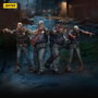 Zombie pack 4 figurines Dark Source Police (Male) 8 cm