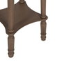 Petite Table d'Appoint Marron Bois de pin Bois MDF 40 x 40 x 66 cm