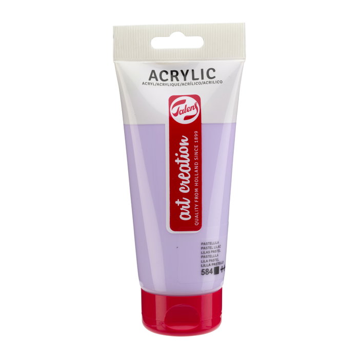 Talens Art Creation Peinture Acrylique Tube 200 ml Lila Pastel 584 Talens Art Creation Peinture Acrylique Tube 200 ml Lila Pastel 584