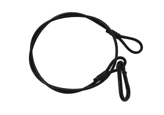 Algamlight Pack de 12 eslingas 4mm 85cm noir