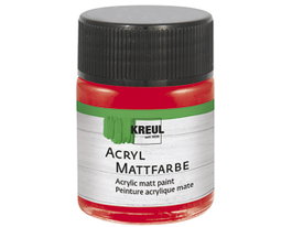 Kreul Peinture acrylique rouge mate 50ml