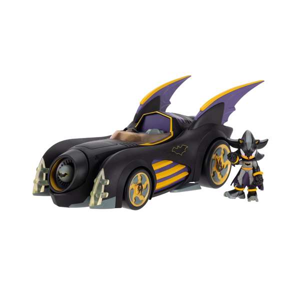 Jakks Pacific Véhicule Batmobile avec Figurine Shadow Sonic Batman 6 cm - Version Espagnol Jakks Pacific Véhicule Batmobile avec Figurine Shadow Sonic Batman 6 cm - Version Espagnol