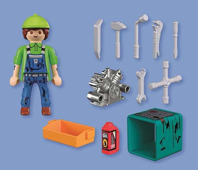 Playmobil Mécanique Special Plus 72031 - 14 Pièces Playmobil Mécanique Special Plus 72031 - 14 Pièces