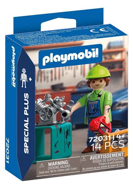 Playmobil Mécanique Special Plus 72031 - 14 Pièces Playmobil Mécanique Special Plus 72031 - 14 Pièces