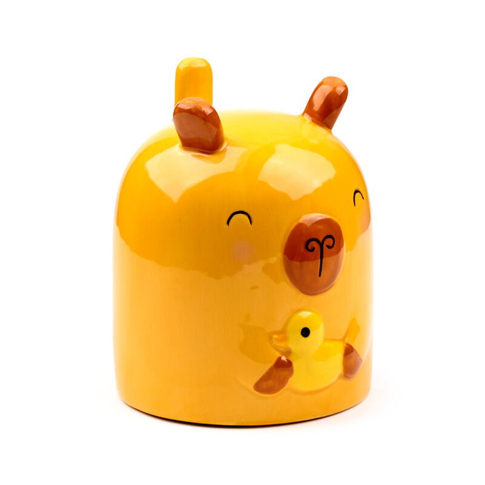 PUCKATOR Tasse en Céramique 3D Capybara - Non Adaptée au Lave-Vaisselle et au Micro-Ondes