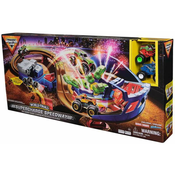 Spin Master Monster Jam Supercharger Speedway Spin Master Monster Jam Supercharger Speedway