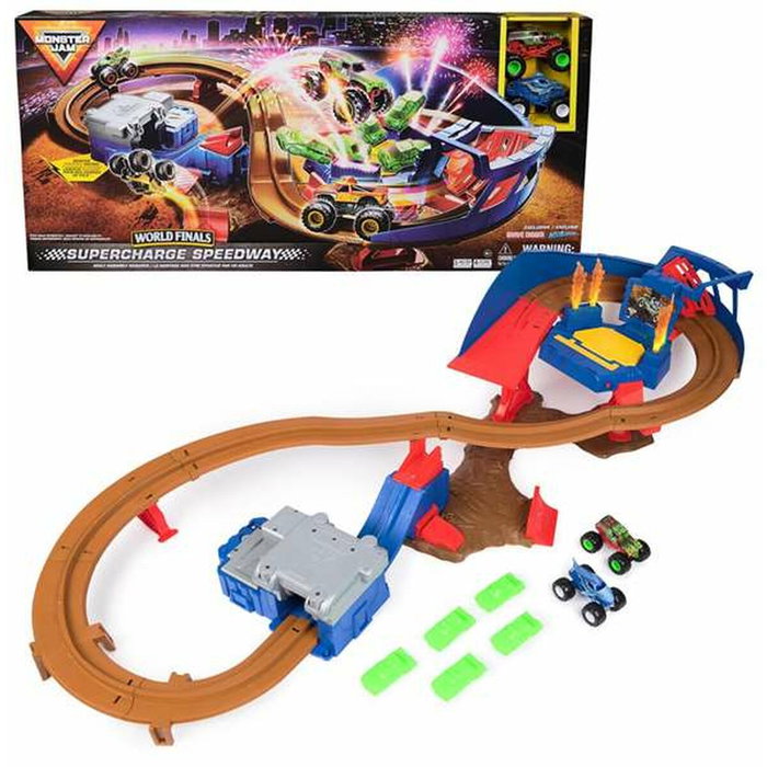 Spin Master Monster Jam Supercharger Speedway Spin Master Monster Jam Supercharger Speedway