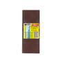 WOLFPACK LINEA PROFESIONAL Papier abrasif de rechange LO140 grain 40 avec trous, 93x228 mm (10 pièces)