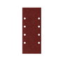 WOLFPACK LINEA PROFESIONAL Papier abrasif de rechange LO140 grain 40 avec trous, 93x228 mm (10 pièces)