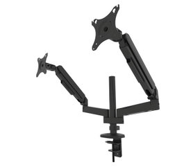 B-Tech BT7352 Flex Duo Support de bureau à mouvement total pour deux écrans