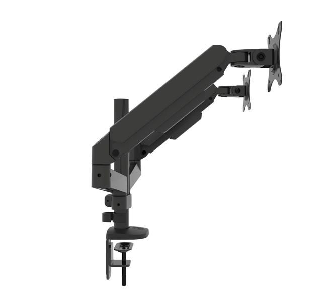 B-Tech BT7352 Flex Duo Support de Bureau Articulé Double Écran à Bras - Montage sans Outils, Gestion de Câbles, Hauteur et Inclinaison Réglables B-Tech BT7352 Flex Duo Support de Bureau Articulé Double Écran à Bras - Montage sans Outils, Gestion de Câbles, Hauteur et Inclinaison Réglables